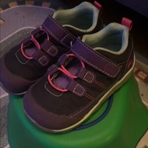 See Kai Run Purple and Pink Kids Shoes